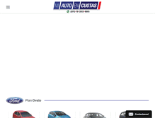 Tablet Screenshot of miautoencuotas.com